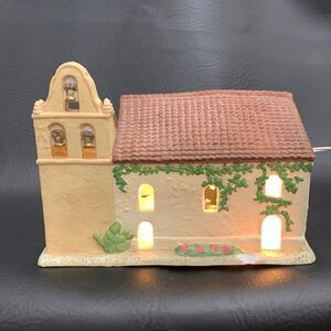 Mervyns California Missions La Purisima Second Edition Vintage Lighted Christmas